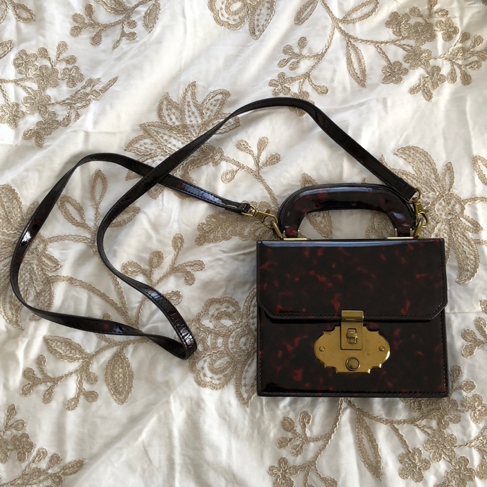 Anthropologie Miss Albright Mini Satchel Crossbody